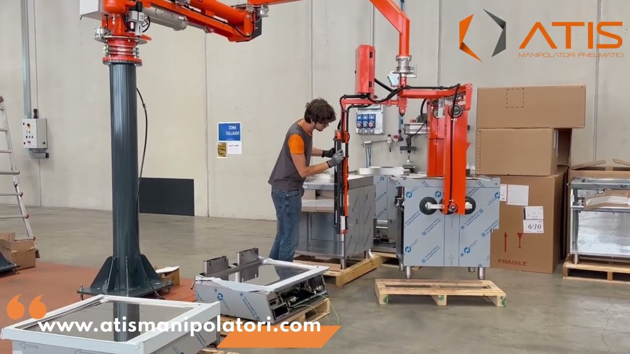 Piani cottura sollevati senza sforzo_Effortless Cooktop Lifting with ATIS  Manipulator