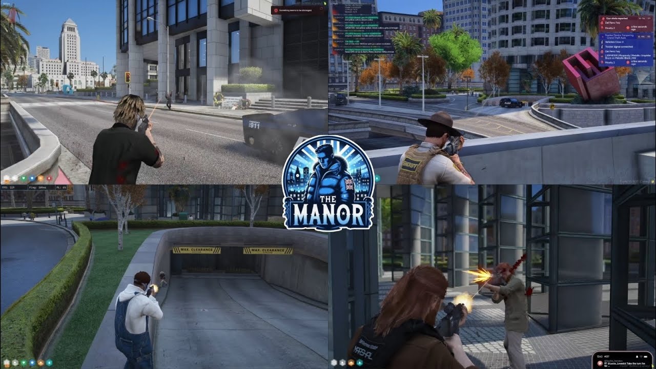Manor Shootout With PD After The Meth Car Goes Out | Multi POV | NoPixel 4.0 GTA RP