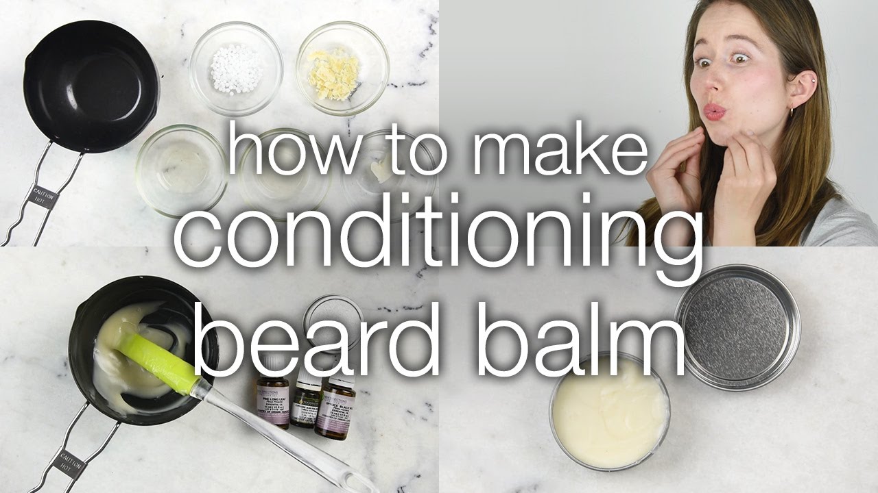 How to Make DIY Conditioning Beard Balm