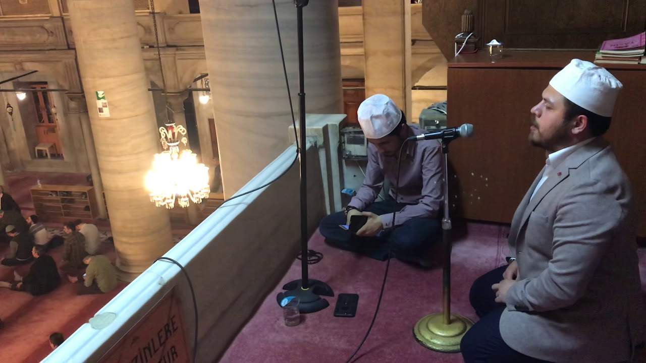 Hafız Fatih Turgut Eyüp Sultan Camii yatsı namazı mihrabiyesi