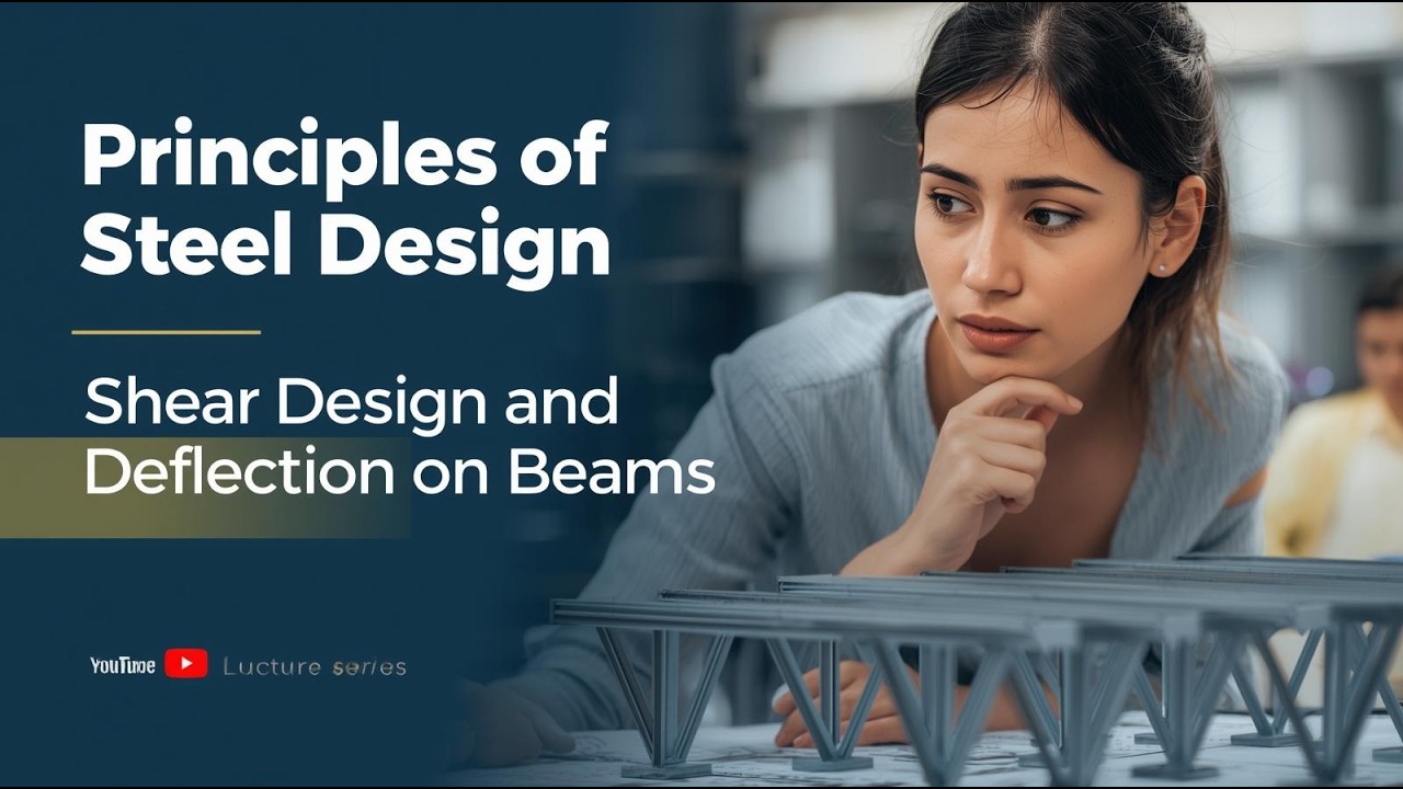 Principles of Steel Design: Shear Design and Deflection on Beams