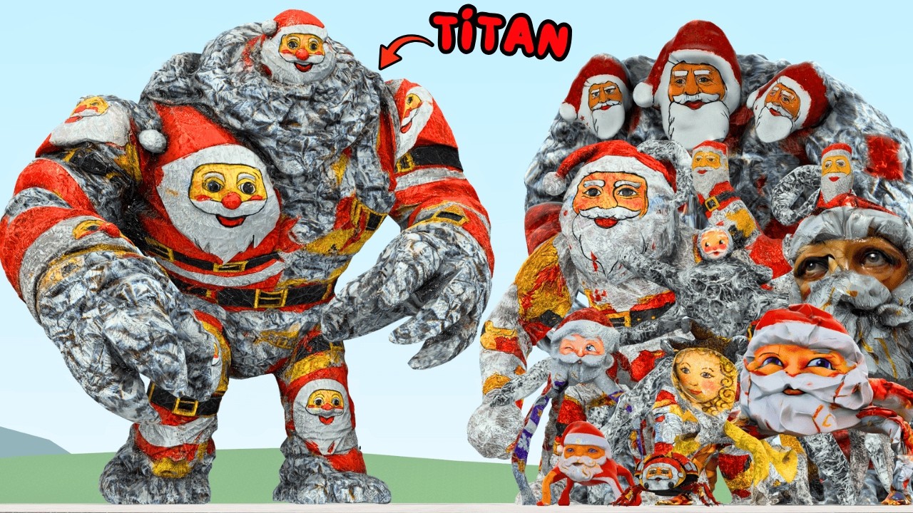 NEW GOO GOO GAGA TITAN BOSS VS ALL GOO GOO GAGA MEMES In Garry's Mod