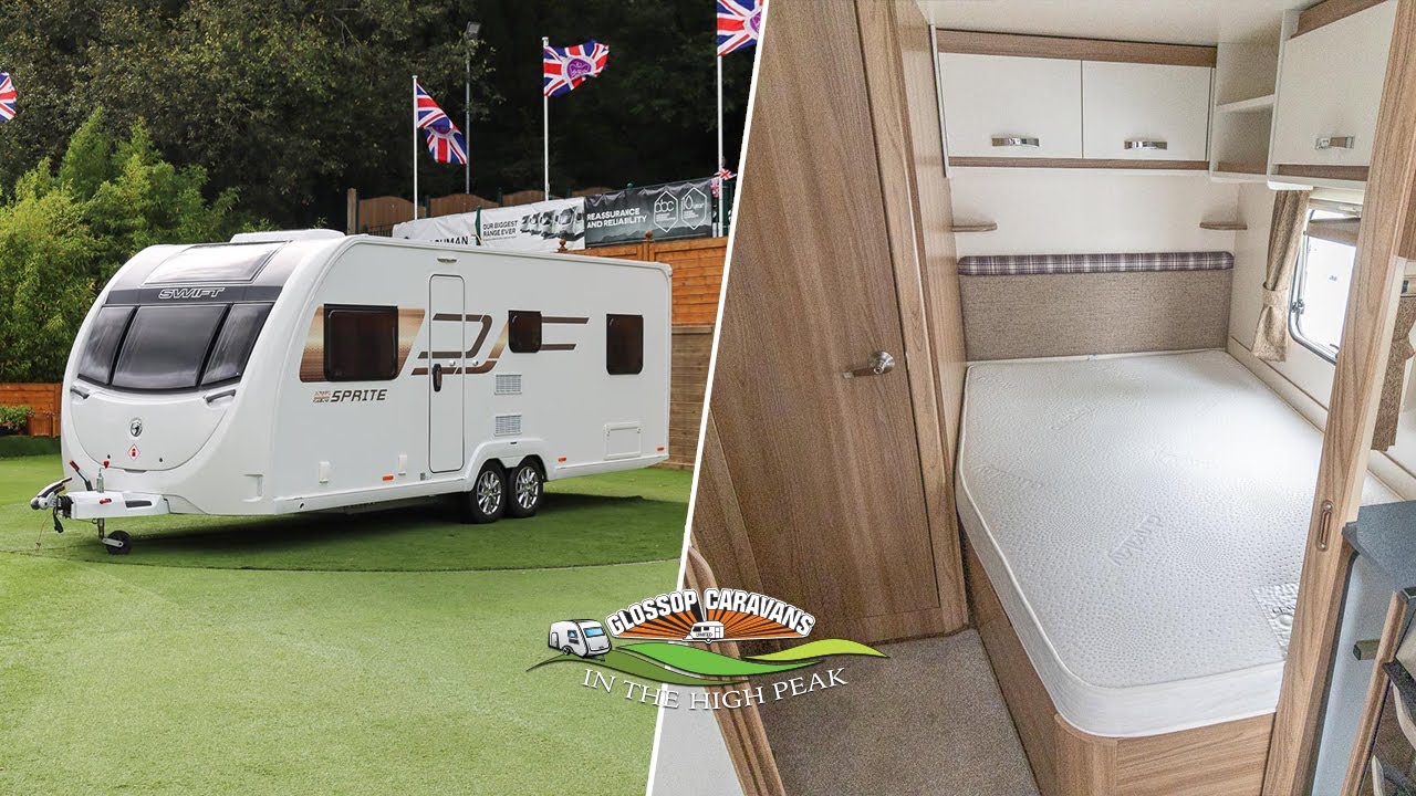Swift Sprite Quattro FB 2020 Caravan Model - 360 Exterior & Interior Demonstration Video