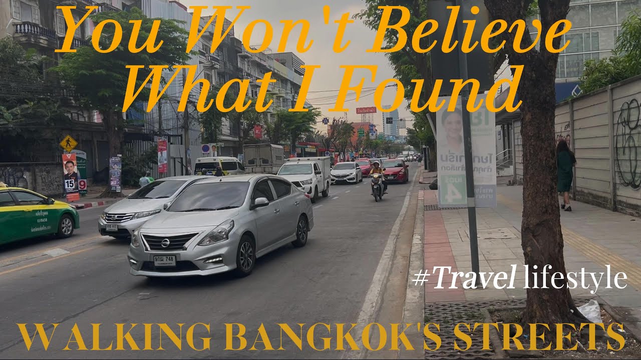 You Won't Believe What I Found Walking Bangkok Streets!