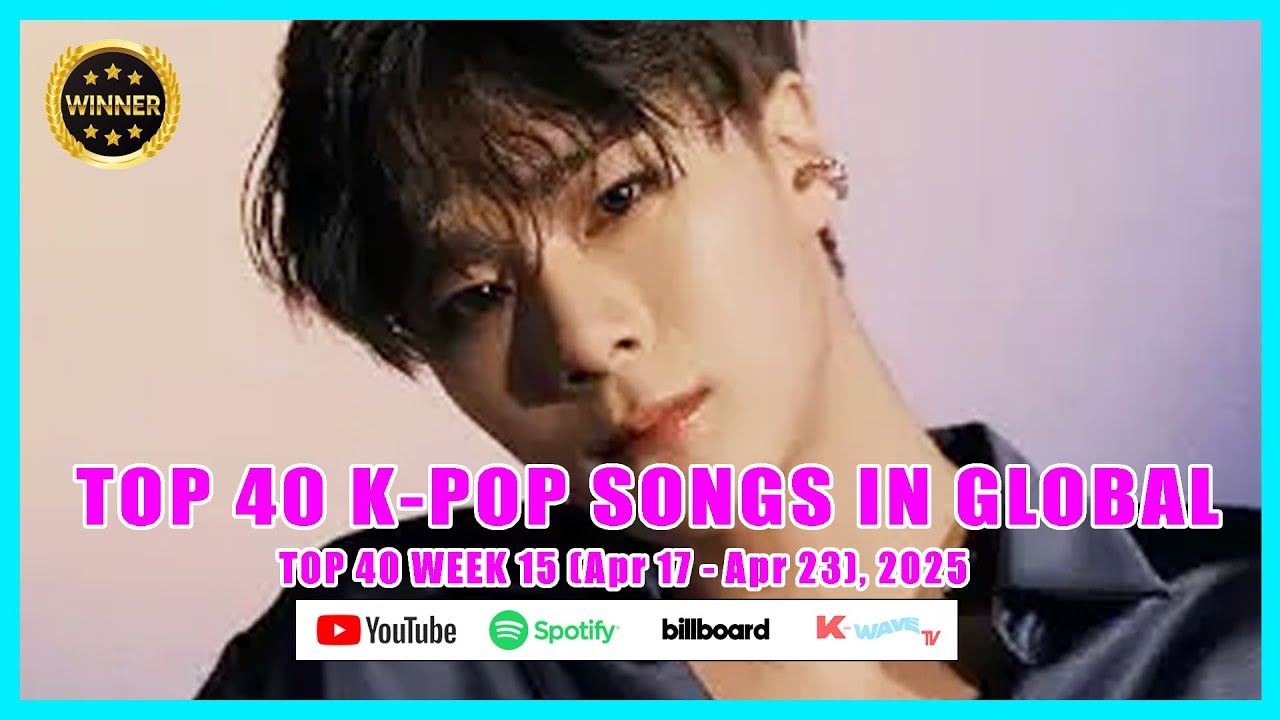 (Top 40) MOST POPULAR K-Pop Songs Globally (April 17 - April 23, 2025) | KWaveTV