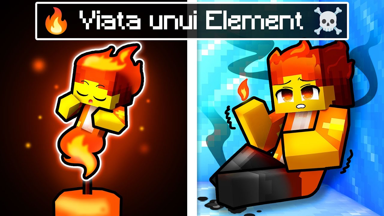 Viata unui *ELEMENT* in Minecraft!