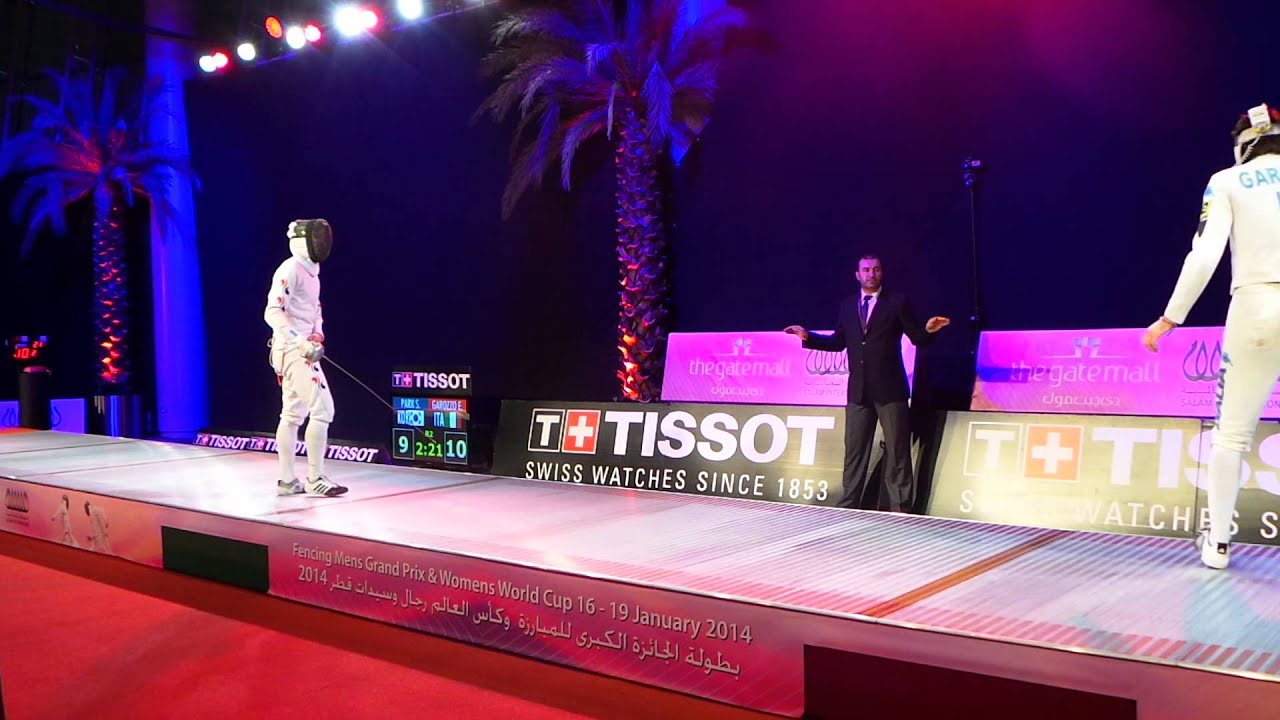 ITA vs KOR   Finals 2014 Grand Prix Epee men Individule   Jan  17, 2014