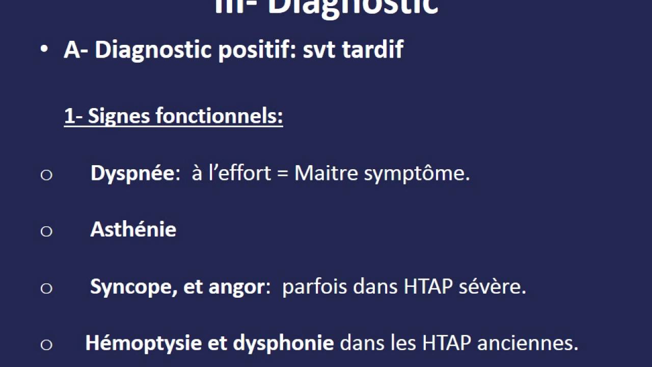 CARDIOLOGIE Cœur Pulmonaire Chronique