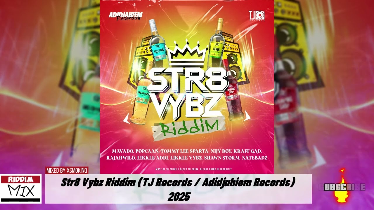 #FULLRIDDIMMIX STR8 VYBZ RIDDIM 💥 (TJ Records/Adidjahiem Records) 2025 | #STR8VYBZRIDDIM | BEST MIX!