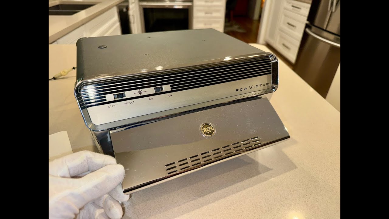Unboxing a 65 Year old CAR record player for the very first time!  RCA Victor AP-1 Record Changer
