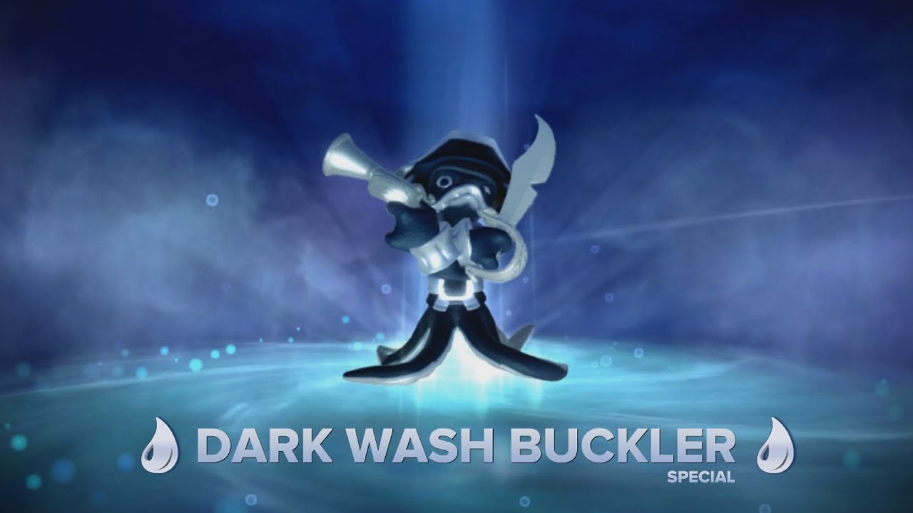 Dark Wash Buckler - Skylanders Swap Force Gameplay