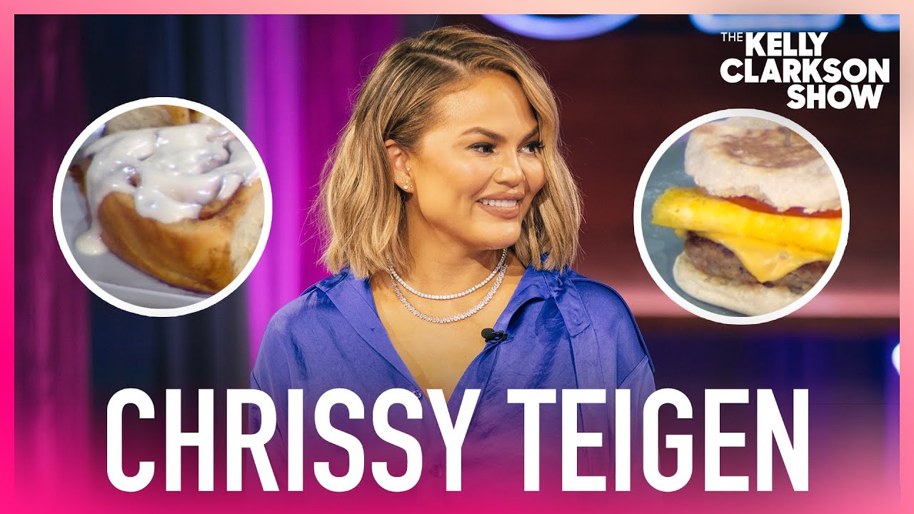 Chrissy Teigen And Kelly Taste Test Recipes From New Cookbook 'Cravings All Together'