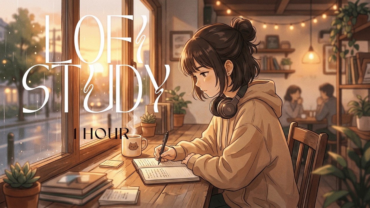 【歌なし】Lo-fi Study BGM 75bpm｜勉強・作業がはかどる集中音楽（1時間）