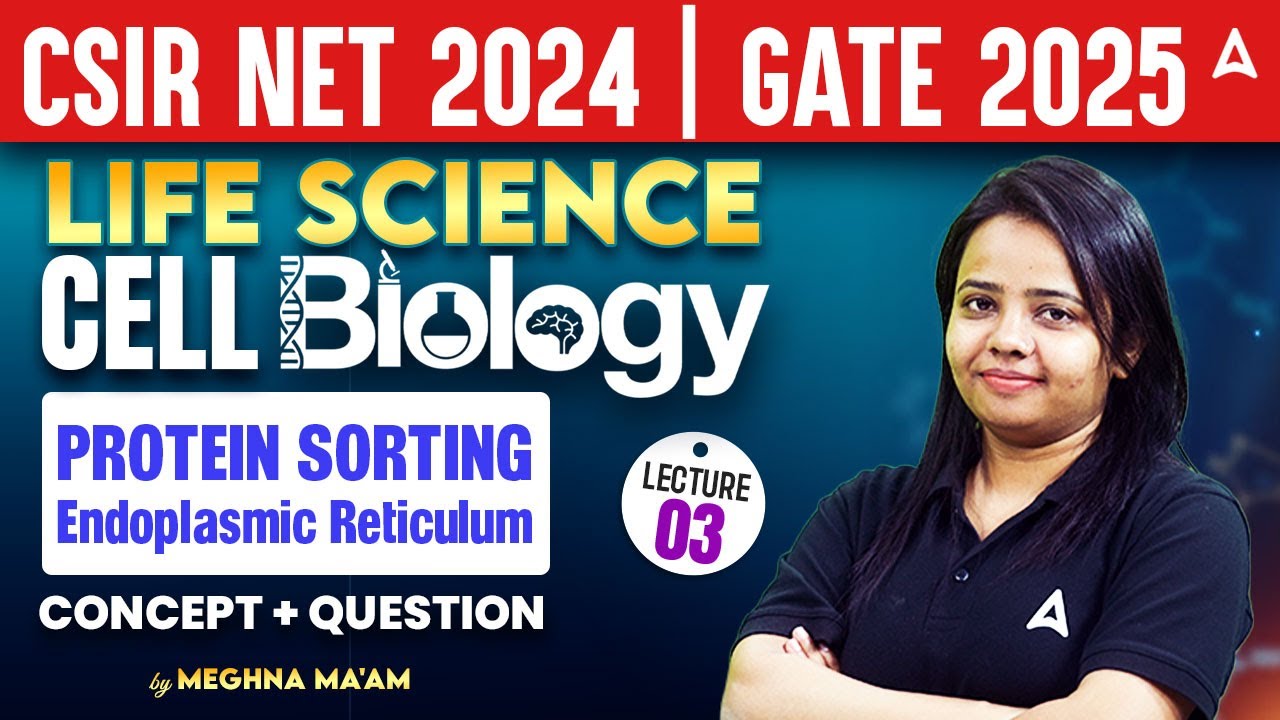 CSIR NET DEC 2024 | Cell Biology | Protein Sorting -  Endoplasmic ReticulumL03 Concept + Question