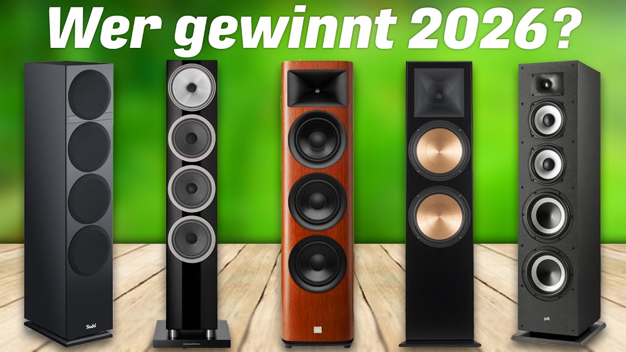 Beste STANDLAUTSPRECHER bis 1000€ im Vergleich! ► Kaufe KEINEN bevor du das siehst!