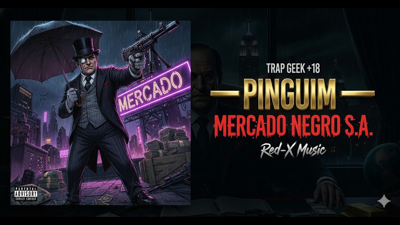 PINGUIM 🐧 | Red-X Music – Mercado Negro S.A. #NewMusic #TrapGeek