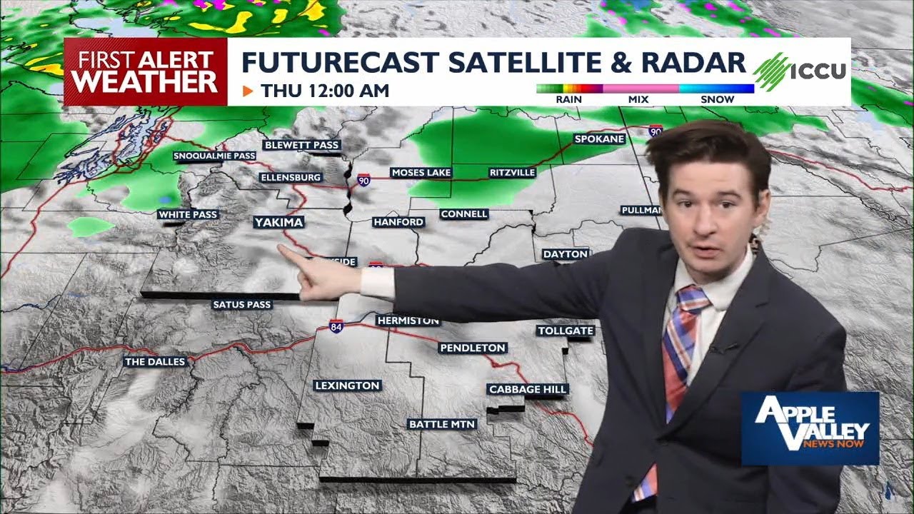 🌧️Small shower chances Tuesday, river flooding possible late week