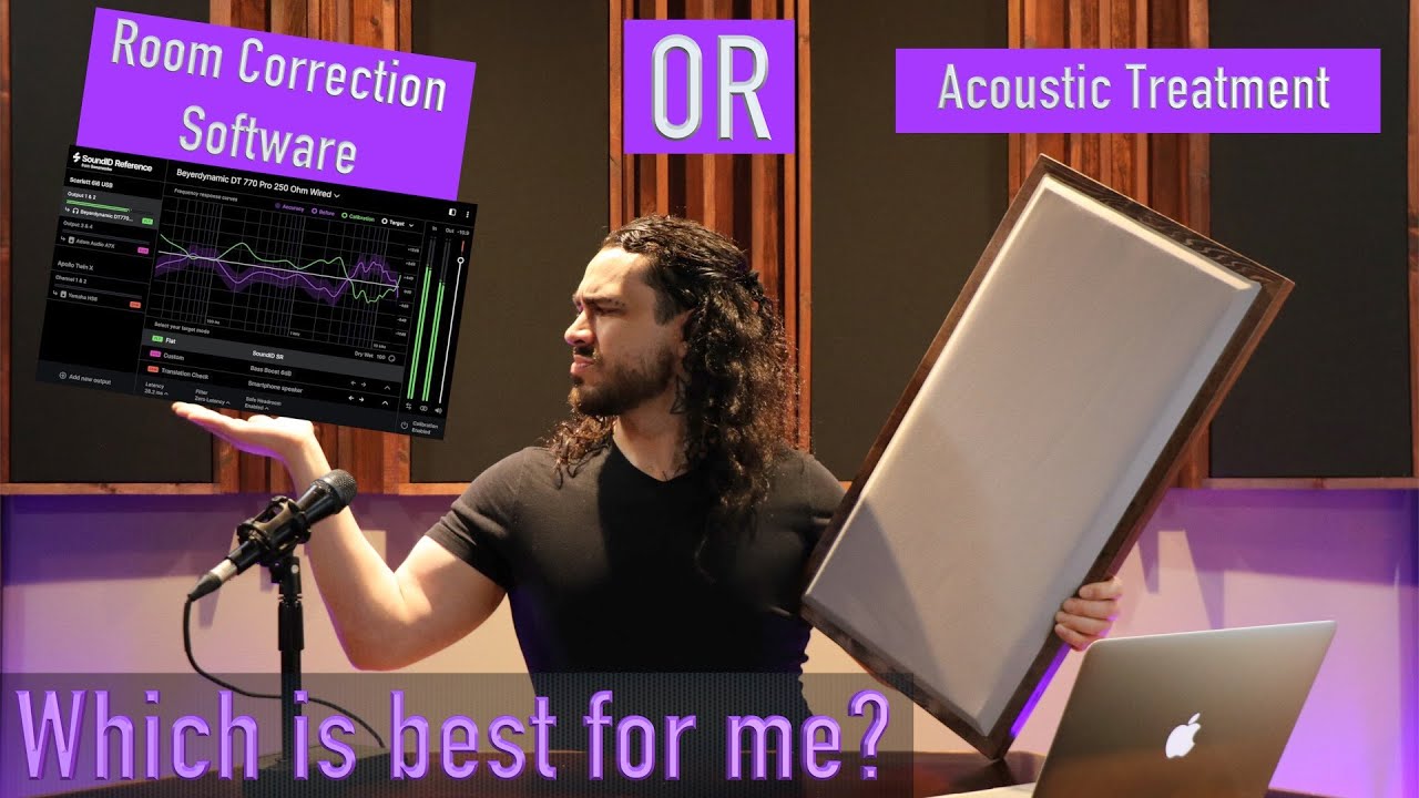 Acoustic Treatment OR Room Correction Software?! Which one is BETTER?! Which one do YOU need?!