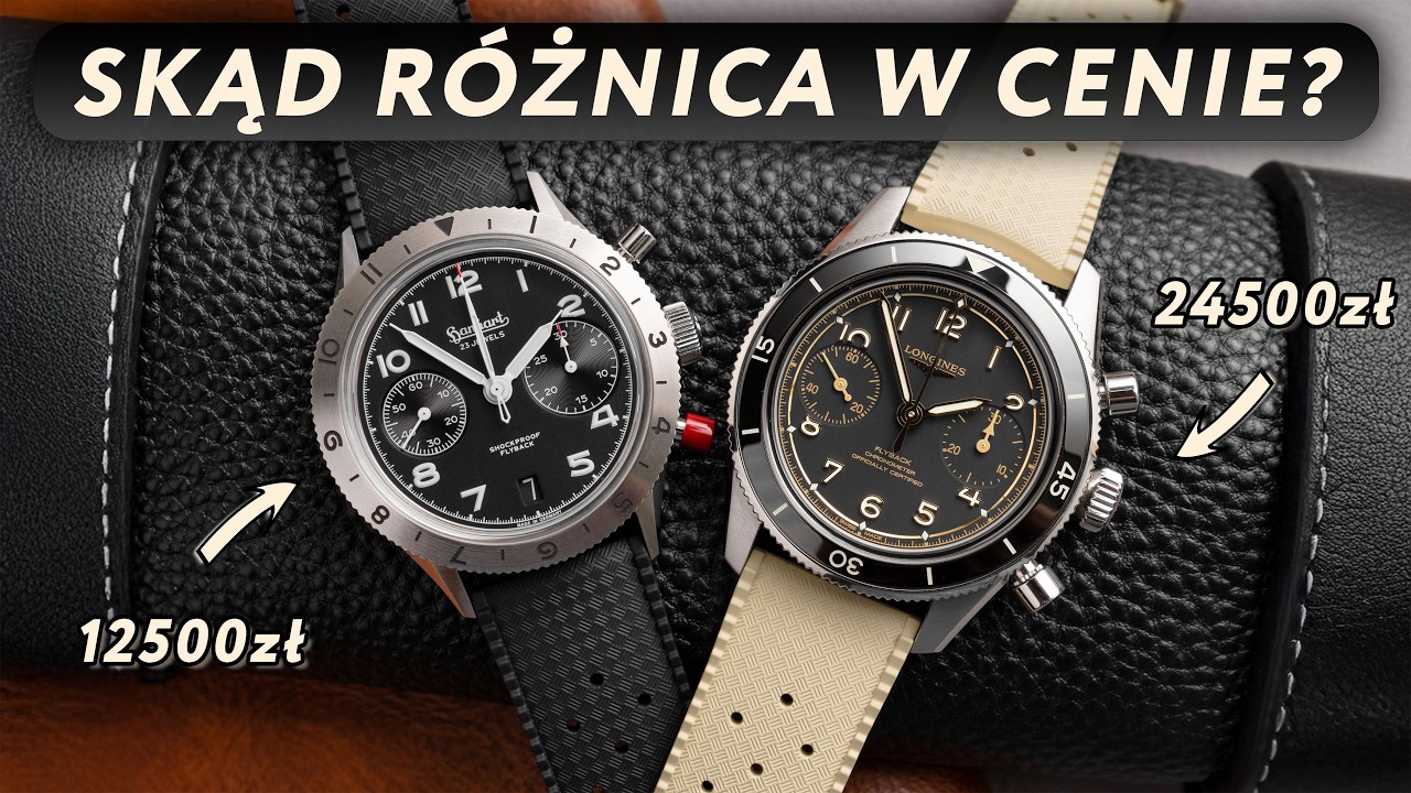 KUPUJĘ MILITARNY CHRONOGRAF | Longines Spirit Flyback vs Hanhart Red Lion MKII