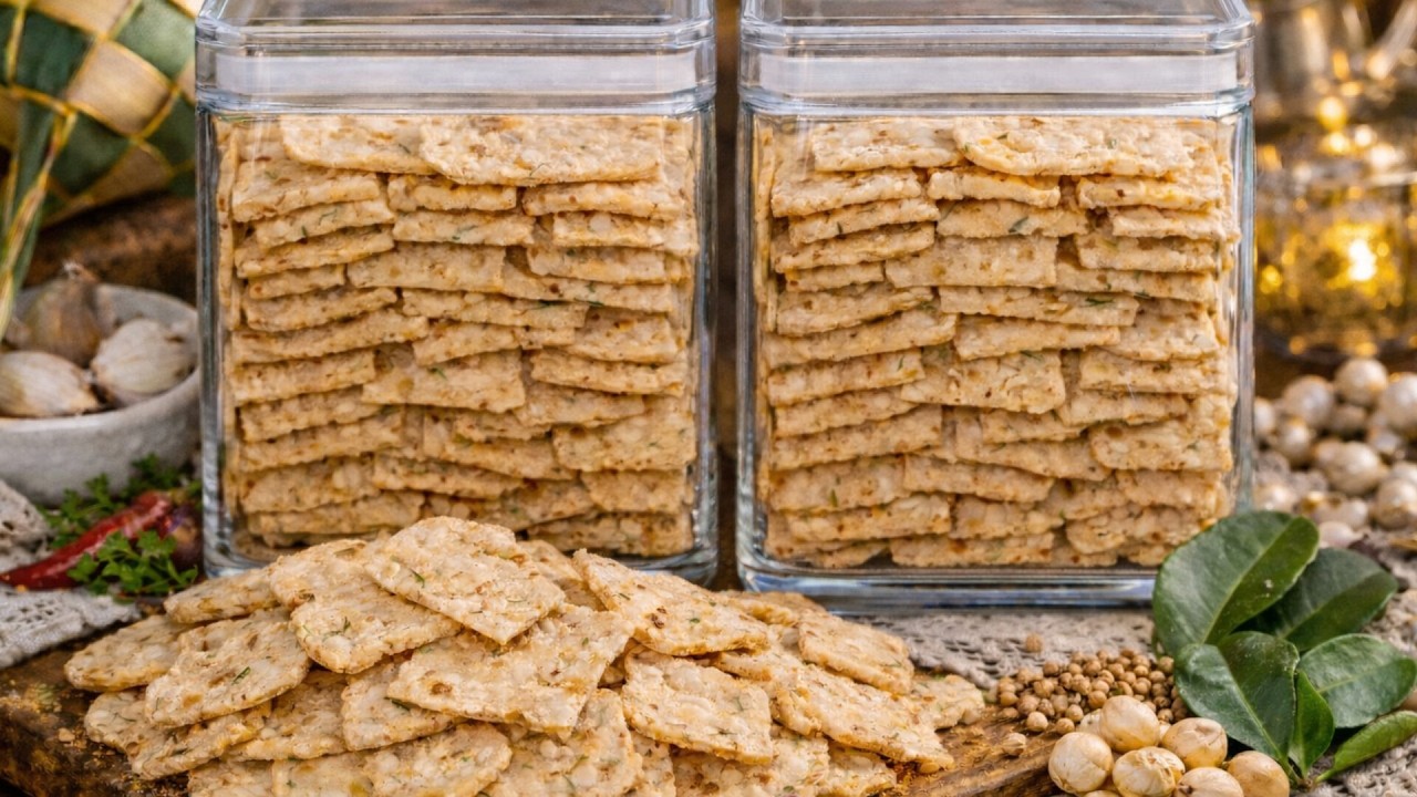 MODAL 2 PAPAN TEMPE BISA LANGSUNG JADI KUE LEBARAN/CAMILAN SEHARI HARI @dapurmamahasan