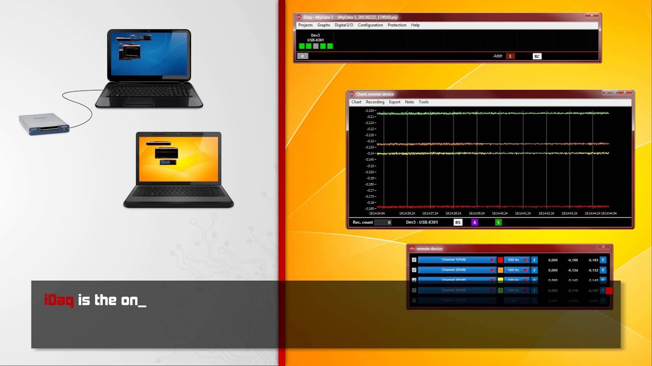 Introduction to iDaq the datalogger for CompactRIO and CompactDAQ systems, programmable with LabVIEW