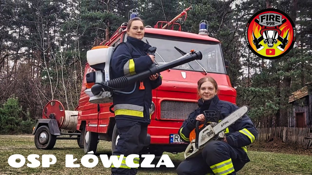 ŻUK OD NOWOŚCI W OSP, KULTOWĄ T4 DO AKCJI - OSP ŁÓWCZA