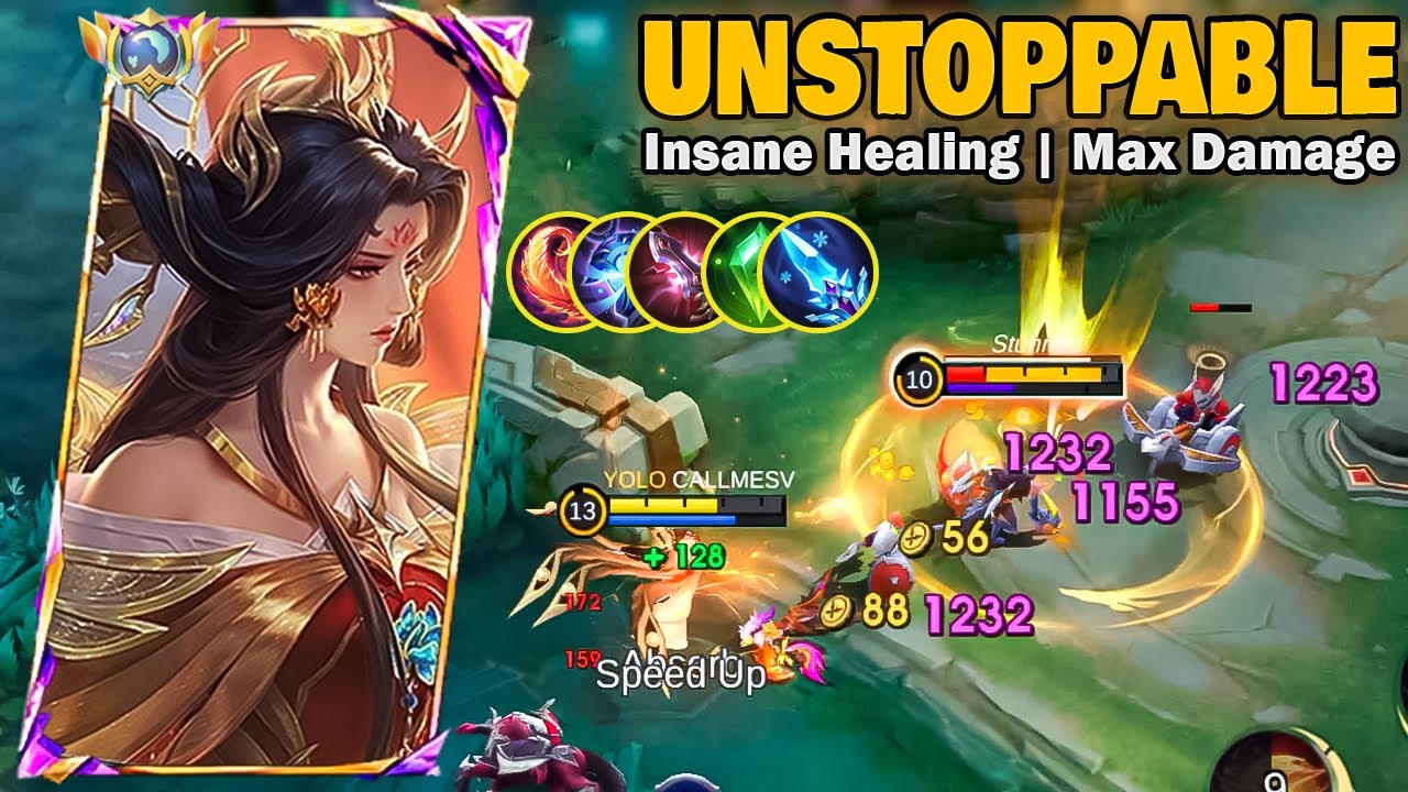 UNSTOPPABLE Zetian Build 2025 | INSANE Damage, Healing & Speed | MLBB Mobile Legends