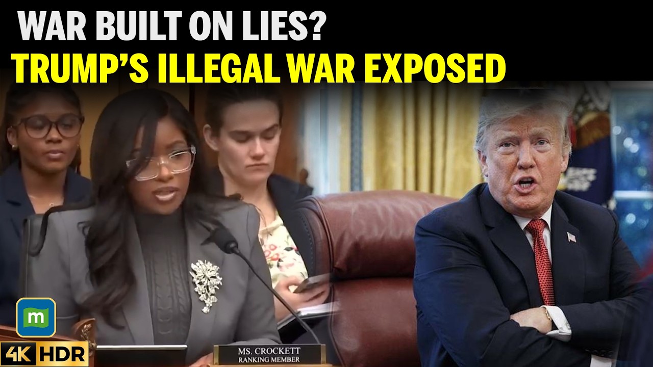 Член Палаты представителей Жасмин Крокетт разоблачает войну Трампа в Венесуэле: «Незаконная, корр...