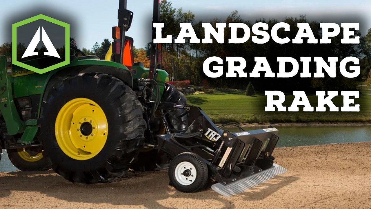 TR3 Command Series - Grading & Landscape Rake