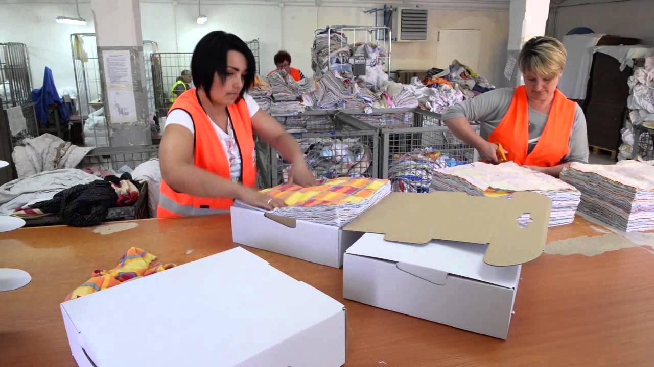 KOBRA Pologne - V&ecirc;tements d'occasion, recyclage textile et la production des lingettes