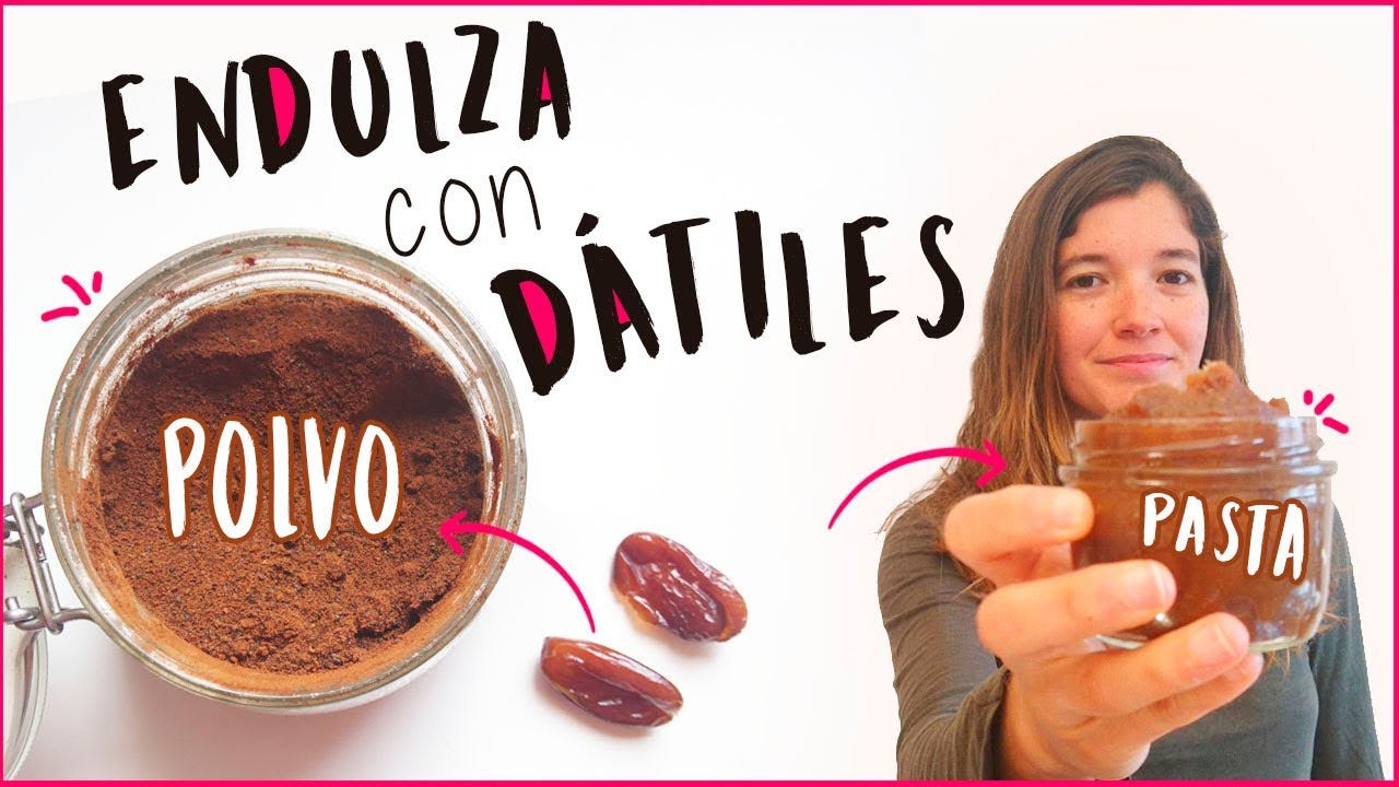 Cómo hacer azúcar de DÁTIL & pasta de DÁTIL | EL MEJOR ENDULZANTE 👩‍🍳