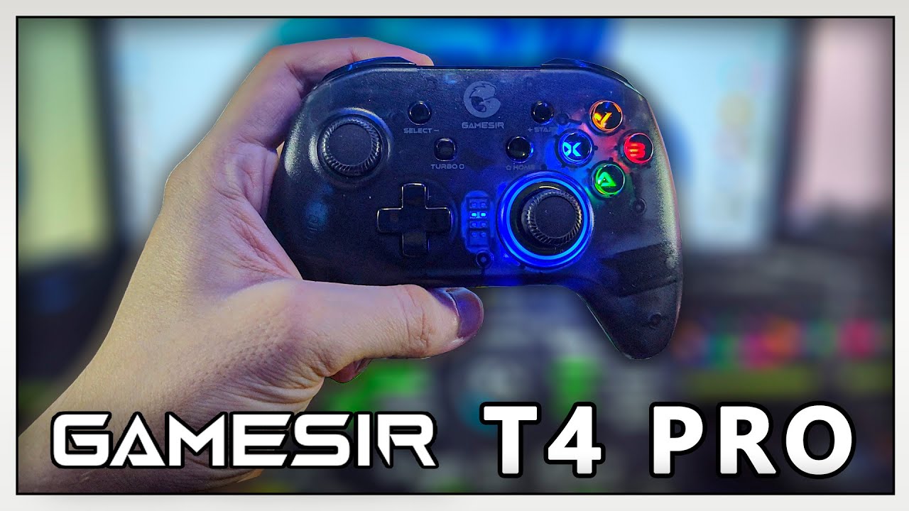 GAMESIR T4 PRO -  O MELHOR CONTROLE MULTIPLATAFORMA! Análise e teste de analógicos.