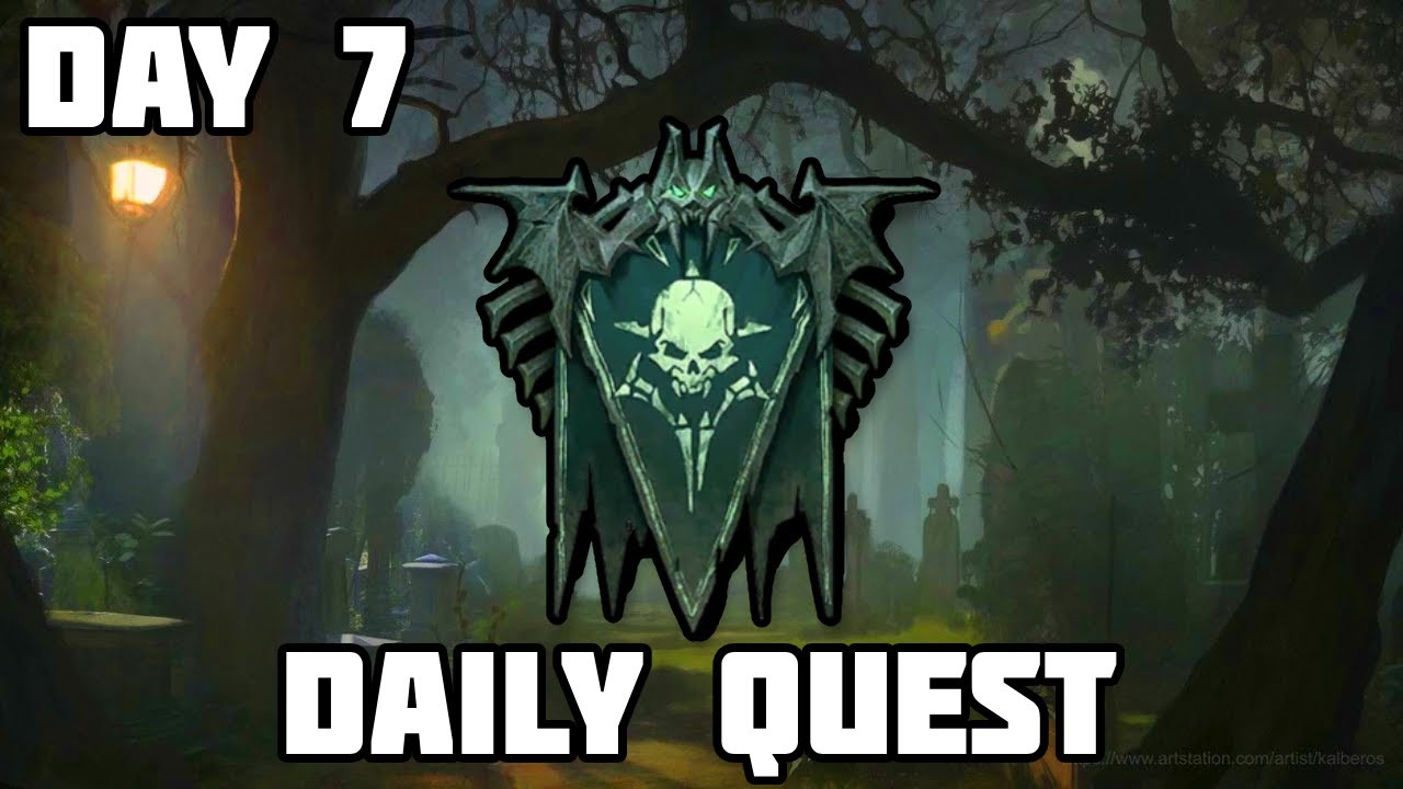 Undead Horde Only Daily Quests Day | 7 raid shadow legends