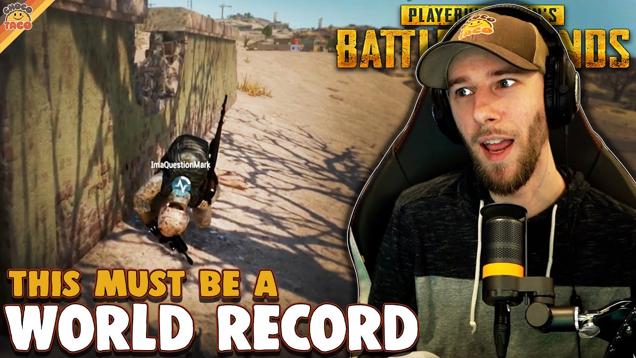 This Has to Be a World Record ft. Quest, Reid, & HollywoodBob - chocoTaco PUBG Miramar Squads