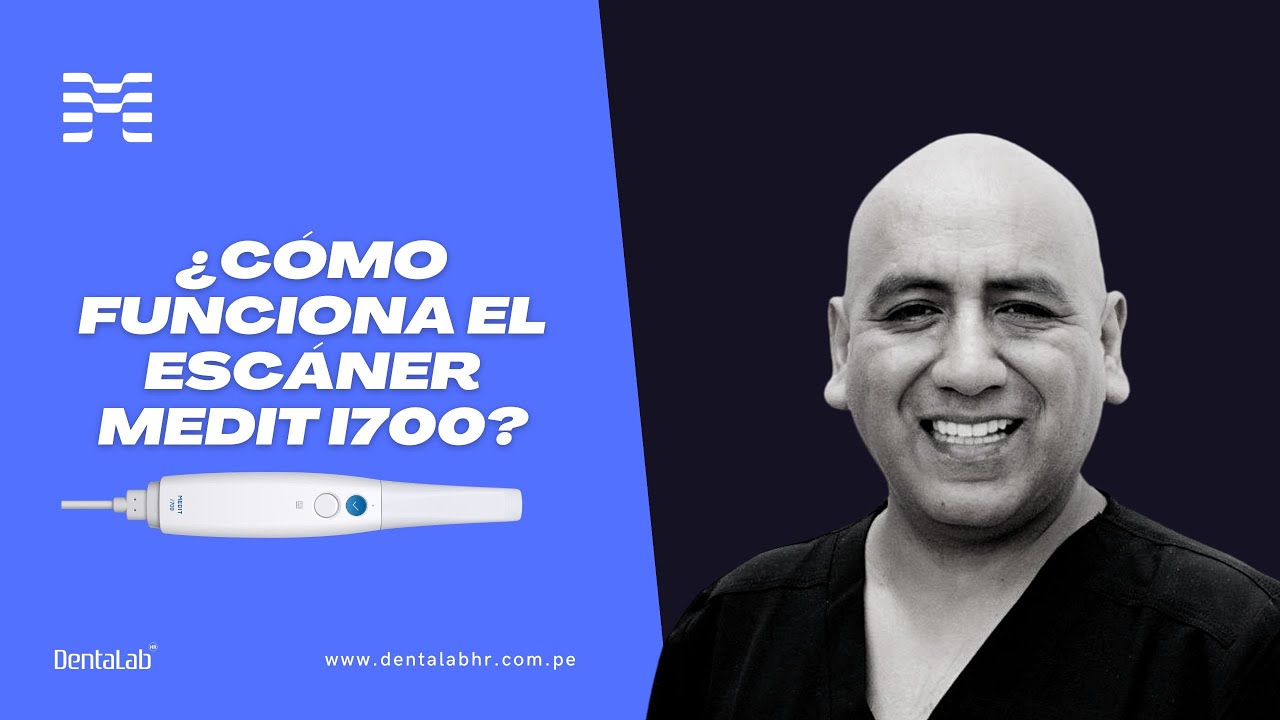 Demostración de escáner intraoral Medit i700