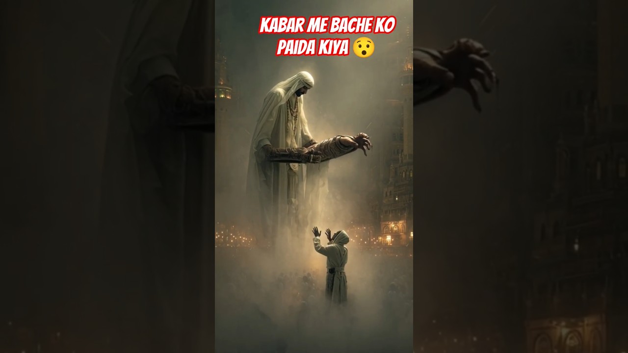 ek namazi aurat ne kabar me jinn k bche ko paida kiya😯