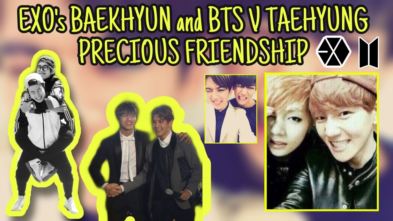 EXO’s Baekhyun and BTS V Taehyung precious friendship