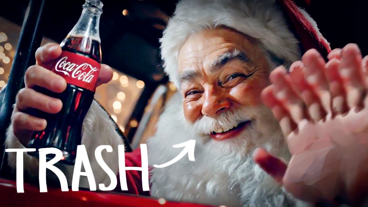 ВСЕ НЕНАВИДЯТ рождественскую рекламу Coca Cola с искусственным интеллектом