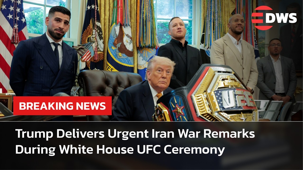 HISTORIC EVENT: Trump Hosts UFC Fighters at White House | Iran War Updates & U.S. Next Moves | AC15