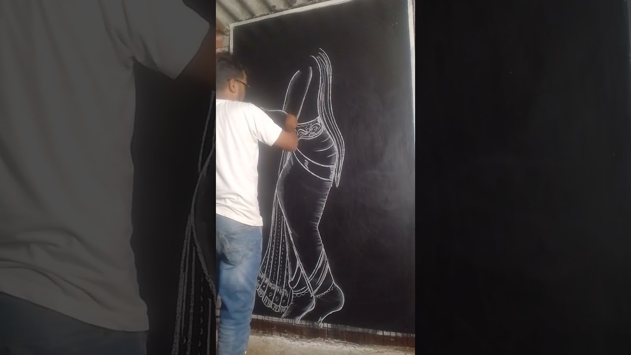 darvaje per ki ladki ki design banana sikhe #art #artist #shortvideo #instaillustrator #officalvid