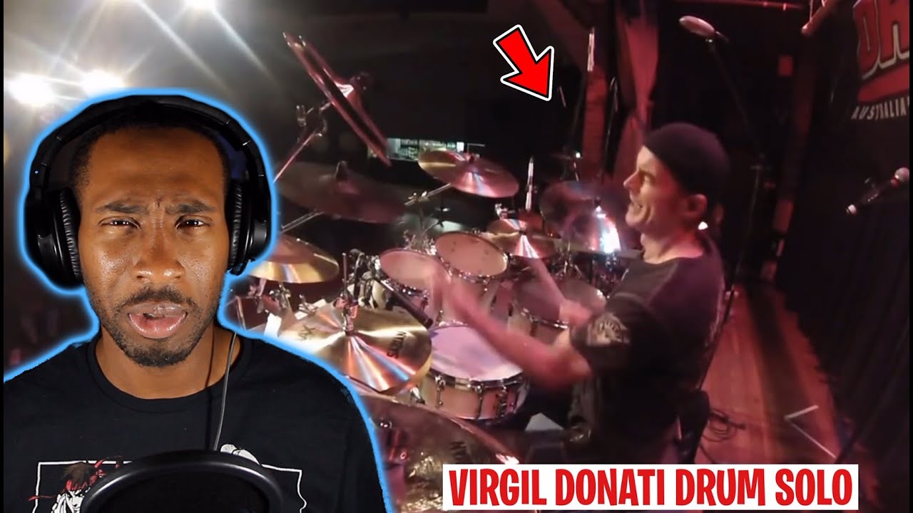 Барабанщик РЕАКТИРУЕТ на соло Вирджила Донати на барабанном концерте DRUMscene Live Tour
