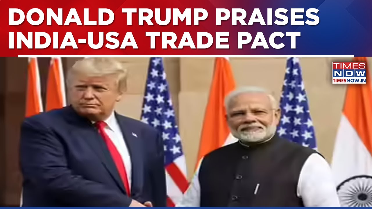 President Trump Hails Historic India-US Trade Deal; Says Pact To Boost Exports & Coal Sales Globally