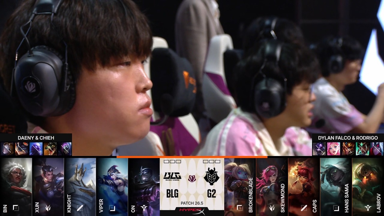 【2026全球先鋒賽】A組 BLG vs G2 #1
