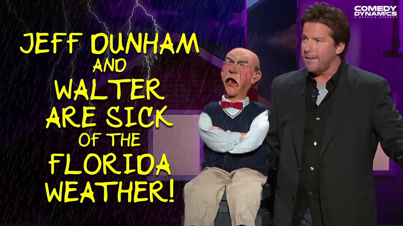 Jeff Dunham and Walter Are Sick of The Florida Weather!