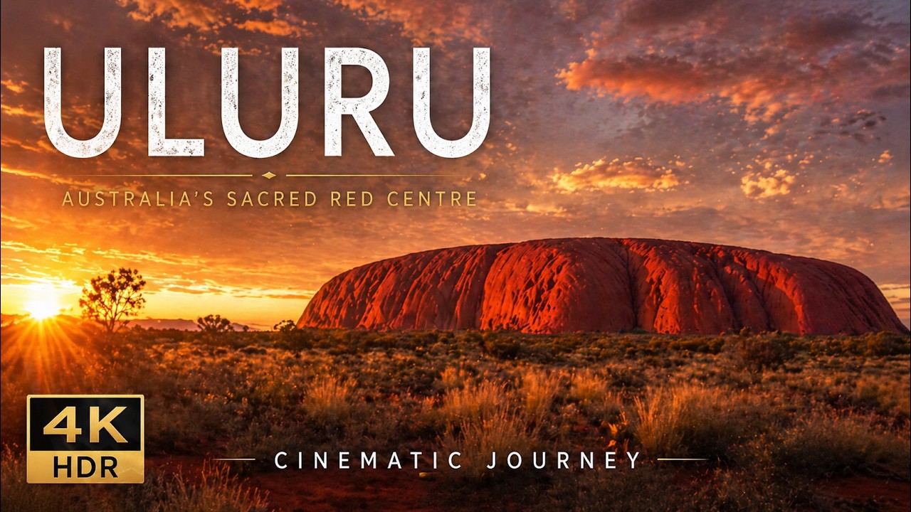 [4K-HDR/HLG]  Uluru-Kata Tjuta National Park Highlights 2022