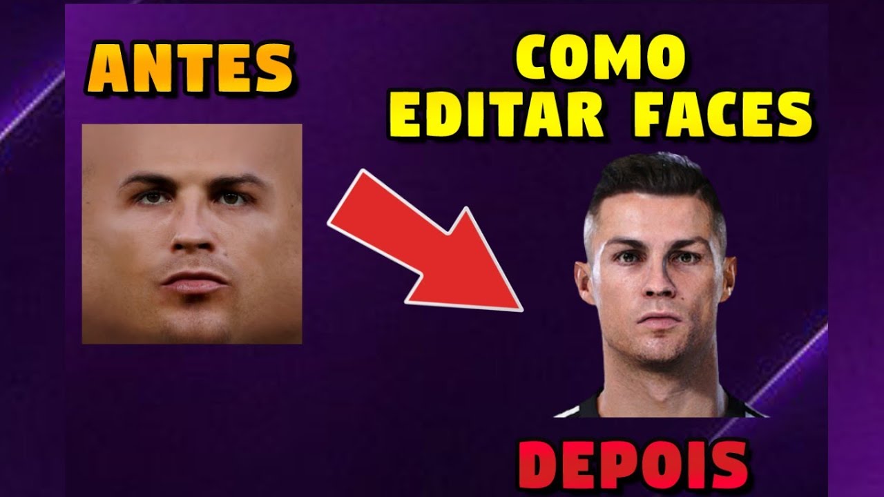 COMO EDITAR E CRIAR FACES NO SEU PES PPSSPP ANDROID/PC 2021