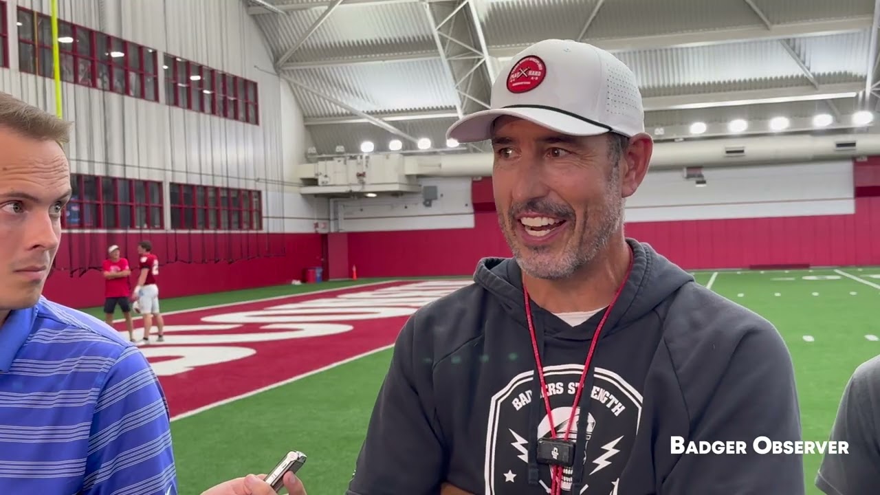 Wisconsin coach Luke Fickell on freshman LB Mason Posa, Tucker Ashcraft injury