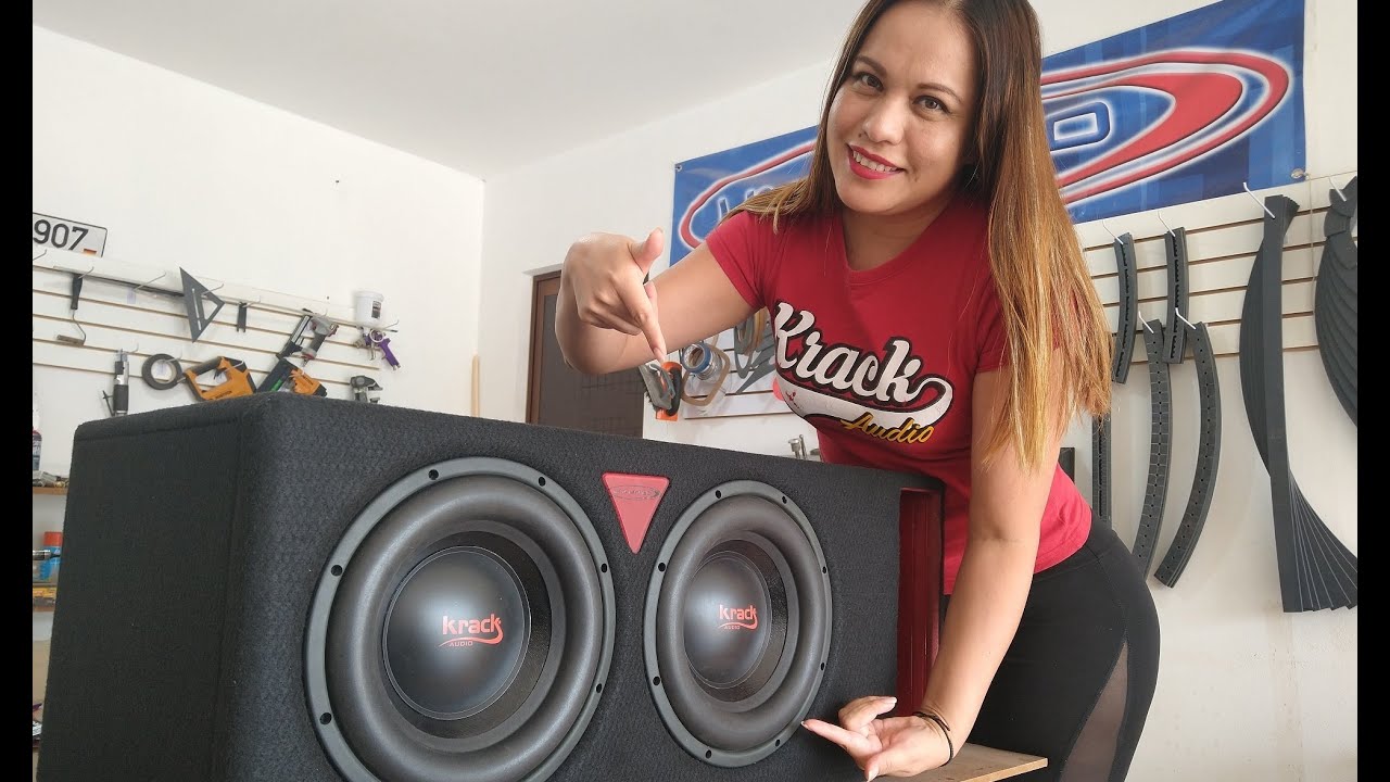 &iexcl;Te regalamos esta Caja Ac&uacute;stica con dos subwoofers Krack Audio! Bases en la descripci&oacute;n del video.