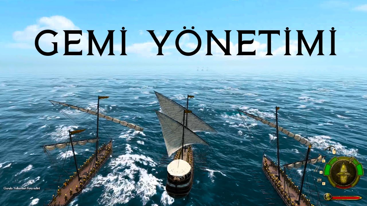 War Sails Gemi T&uuml;rleri, Gemi Kullanımı ve Deniz Savaşı Y&ouml;netimi
