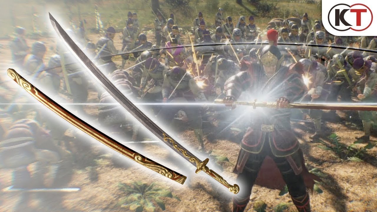 Dynasty Warriors 9 Zhou Tai DLC Weapon『真・三國無双８』DLC武器「弧刀（ことう）」アクション動画